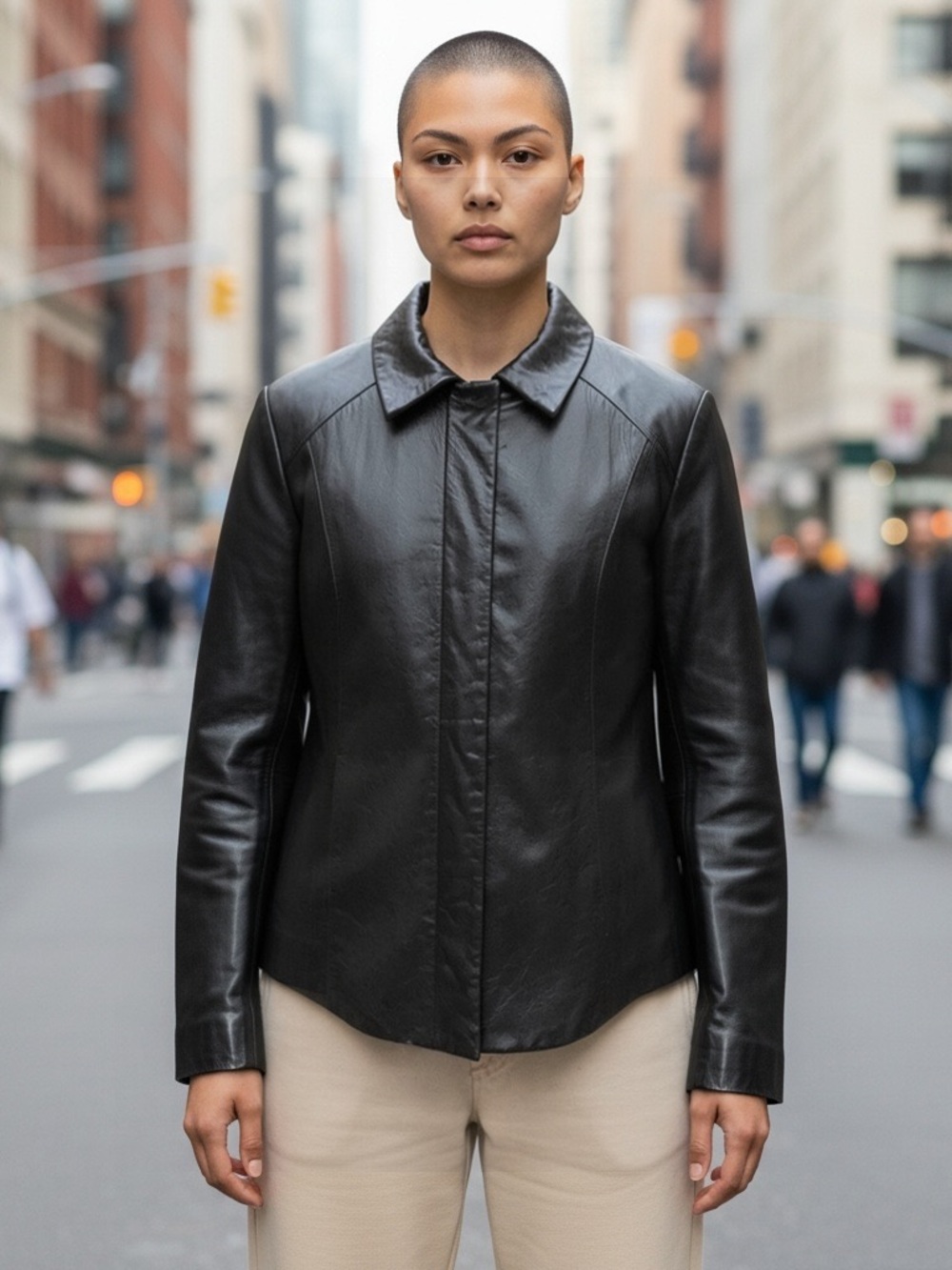 Alfani Leather Jacket S